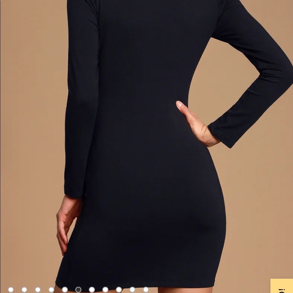 Comeback Baby Black Bodycon Mini Dress - Picture 4 of 8